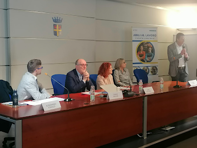 Tavolo relatori evento Abili al Lavoro Belluno 2025
