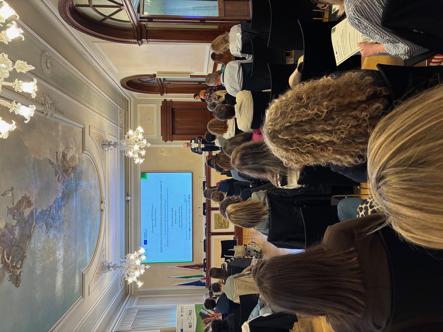 Evento Net Pes relatori e platea