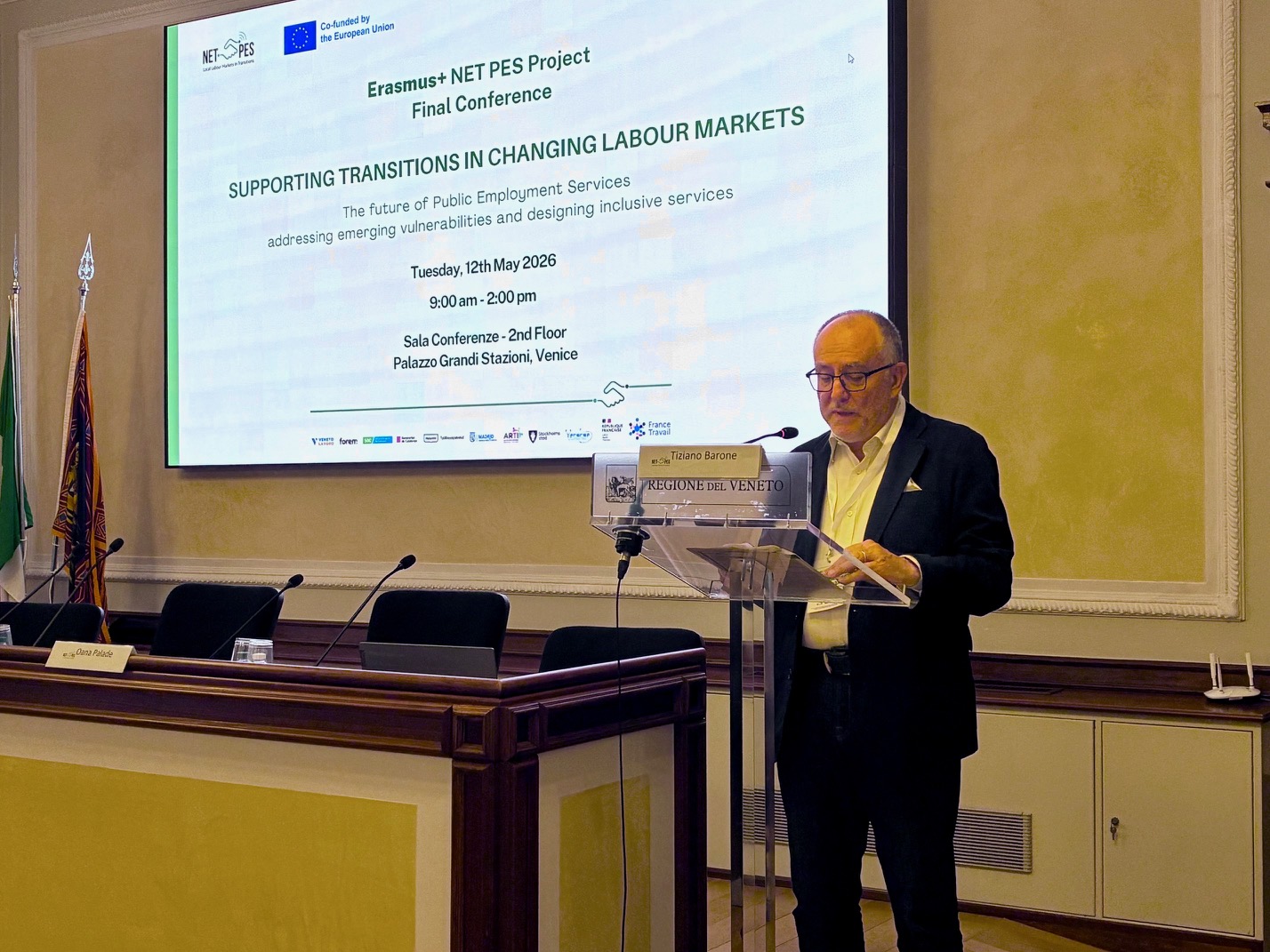 Evento Net Pes relatori e platea