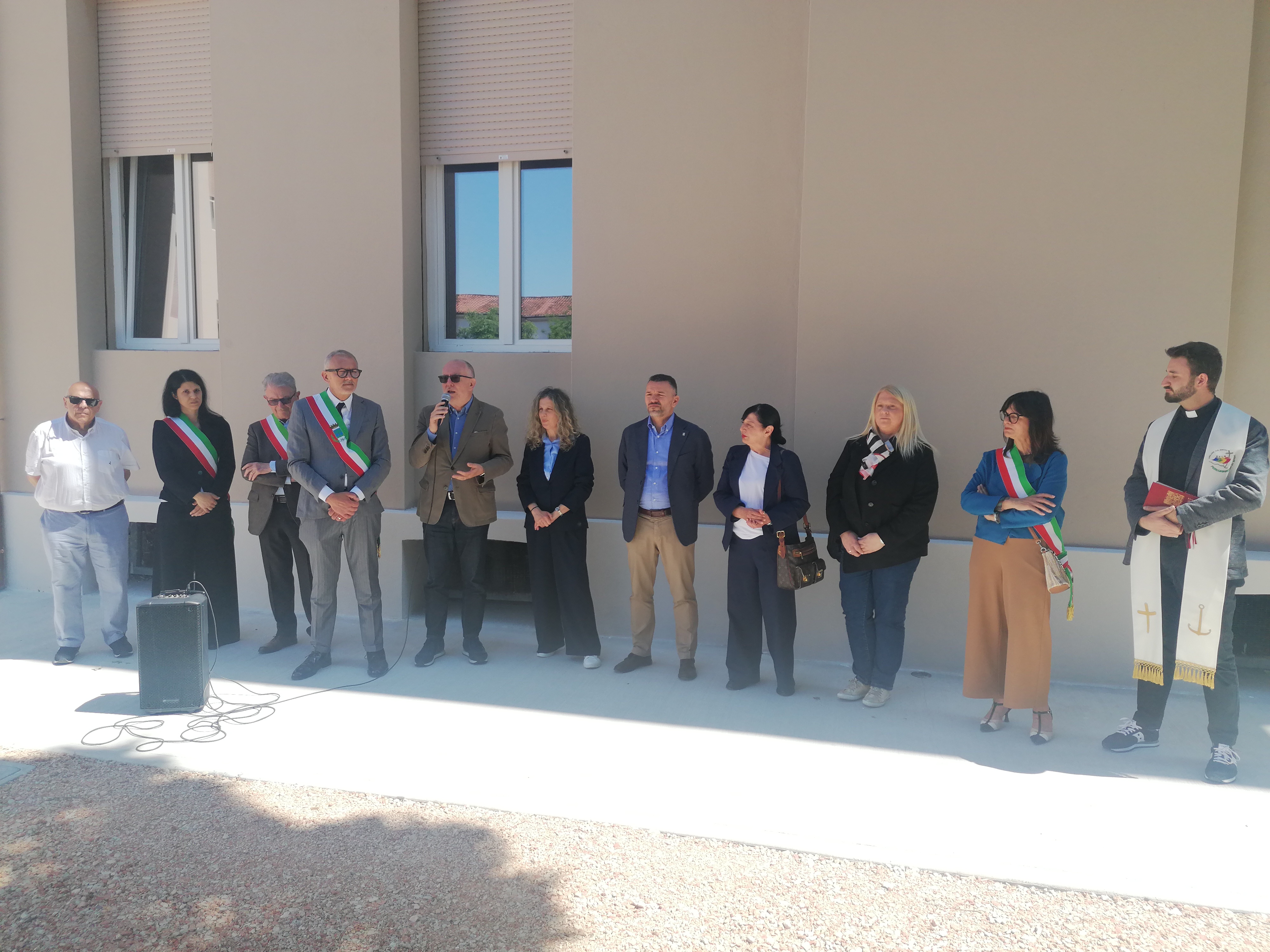 Inaugurazione CPI Bovolone - relatori